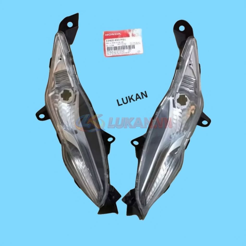 Cặp đèn xi nhan trước xe WAVE RSX 2014-2022.... zin chính hãng 33410-K03-N31, 33460-K03-N31 - Ảnh 4
