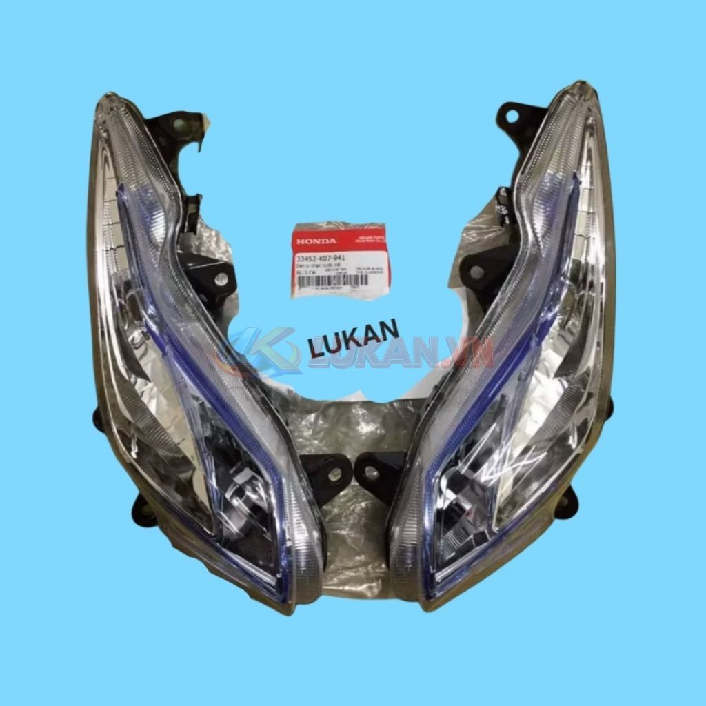 Cặp đèn xi nhan trước xe WAVE RSX 2012.... siêu nhân zin Honda - Ảnh 2