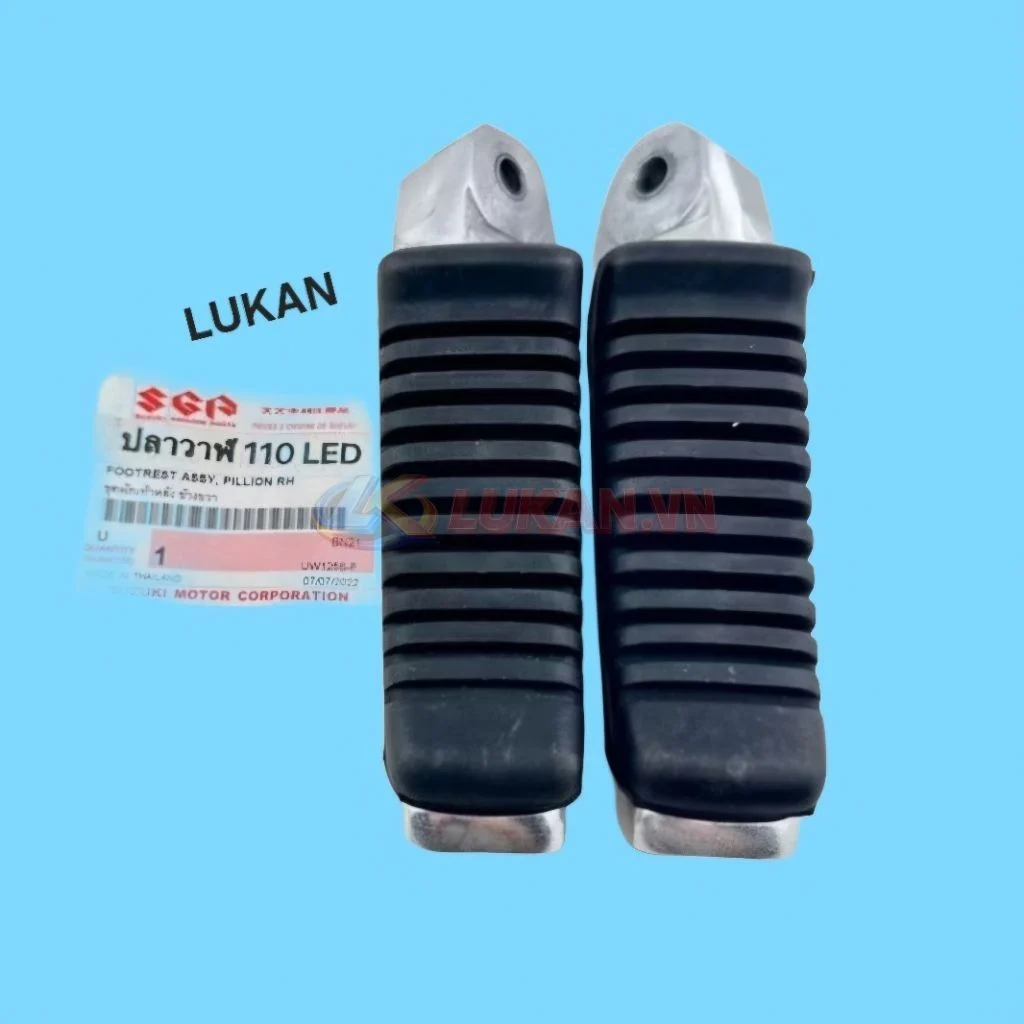Cặp cao su gác chân sau Hayate xe DREAM, WAVE, FUTURE, WINNER... zin Thái - Ảnh 4