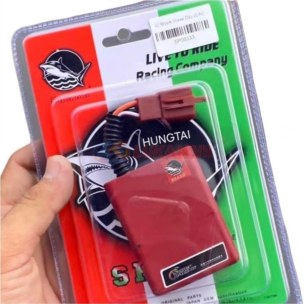 Cục IC Shark đánh lửa điện xe DREAM, WAVE, CUB.... có dây - Ảnh 3