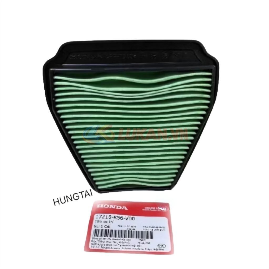 Tấm lưới lọc gió, khí pô e xe WINNER, SONIC 150 zin 17210-K56-V00