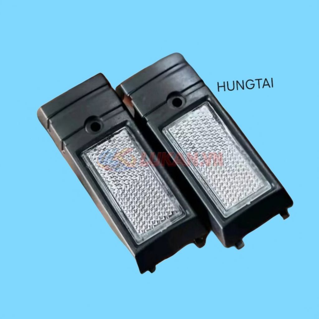 Cặp mắt mèo ốp vai, phản quang trắng xe DREAM - Ảnh 3