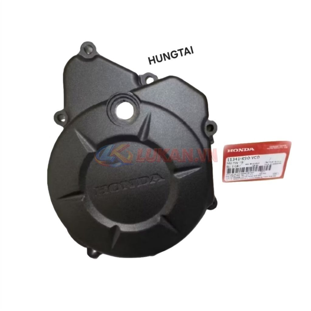 Lốc lửa nắp máy trái, đề điện WAVE RSX, ALPHA 110... Đen nhám zin 11341-K90-V00 - Ảnh 3