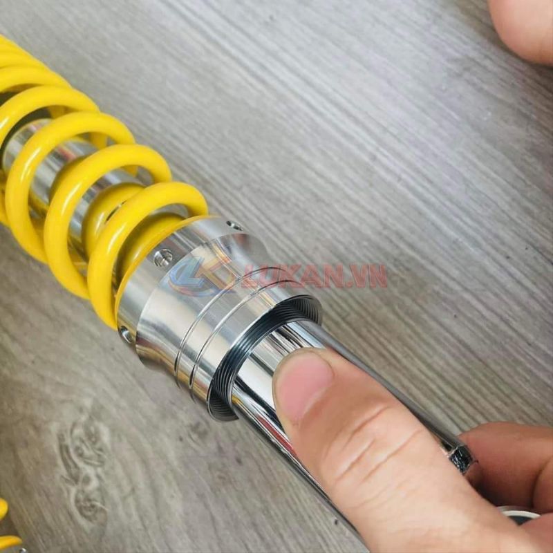 Bộ chén chân phuộc nice tăng chỉnh CNC xe DREAM, WAVE, FUTURE.... - Ảnh 2