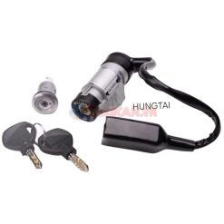 Bộ ổ khóa, công tắc điện 8 cạnh WAVE Thái, ALPHA, ZX... chống đoản