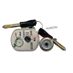Bộ ổ khóa, công tắc điện 8 cạnh xe WAVE S110, RSX... chống đoản
