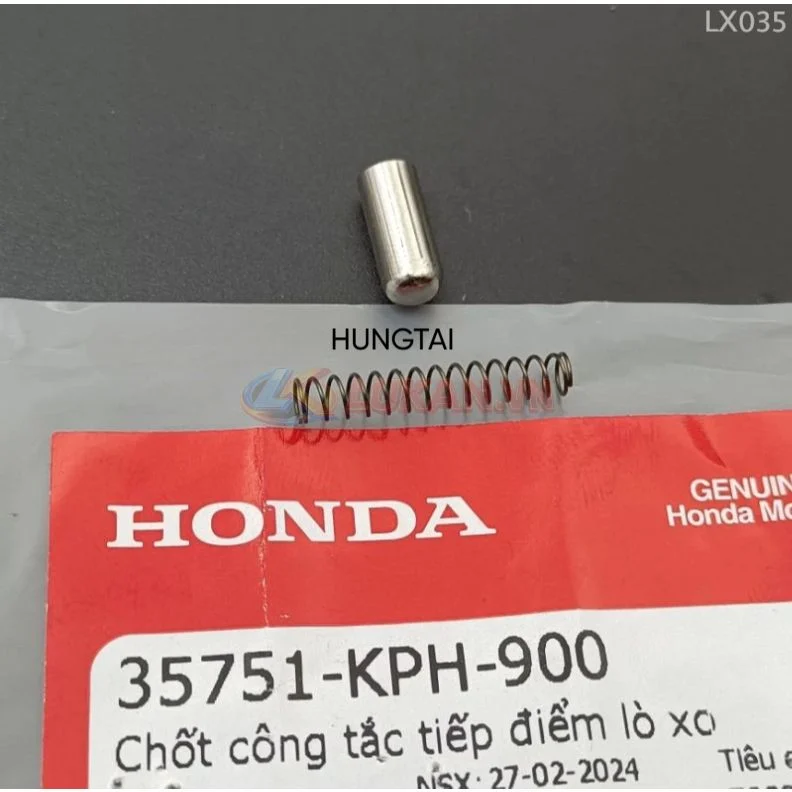 Bộ chốt lò xo, tiếp điểm heo nhông số FUTURE 2, NEO, X 125... zin 35751-KPH-900 - Ảnh 4