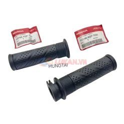 Cặp cao su bao tay nắm xe CUB 125 zin chính hãng Thái. bao êm 53140-K0F-T00, 53166-K0F-T00