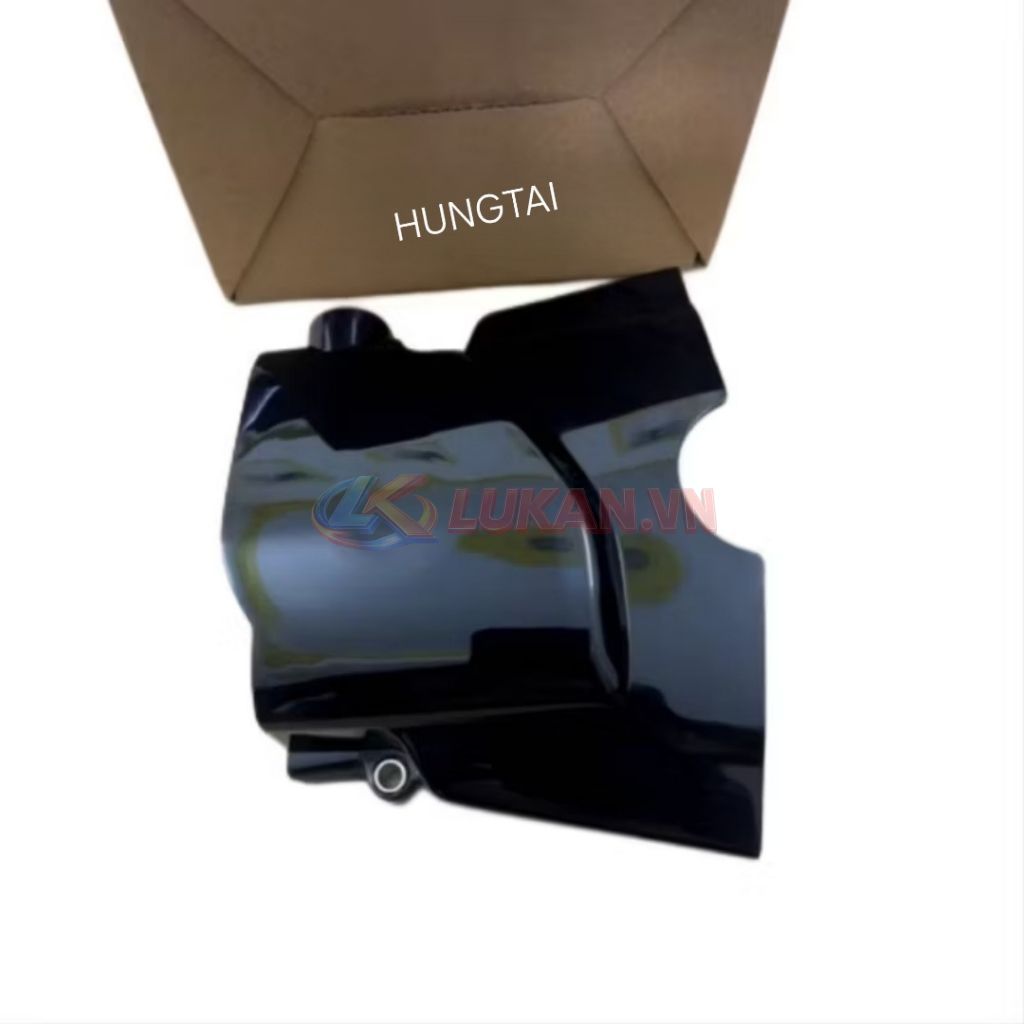 Ốp che nhông, nắp mang đuôi cá đen WAVE A, ALPHA, RS, S100... zin 11361-KTL-740 - Ảnh 2