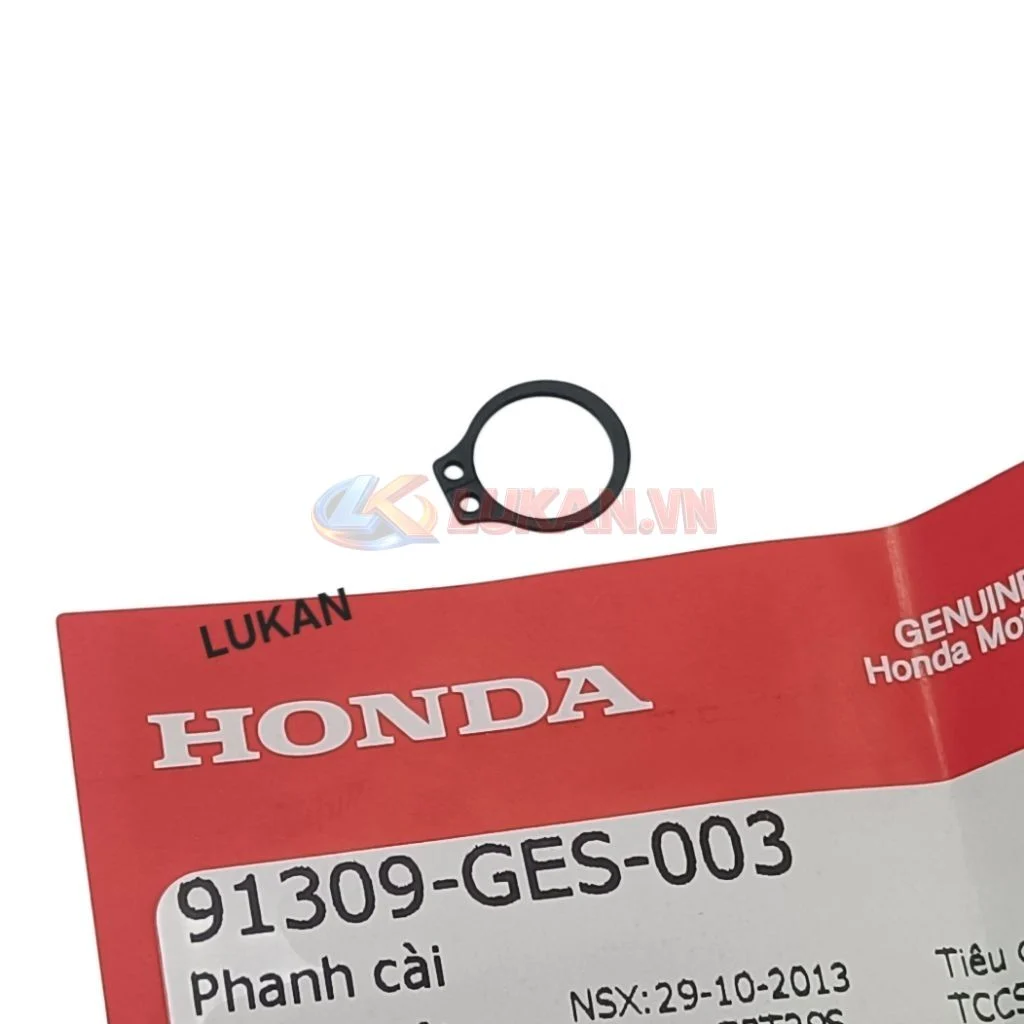 Chốt phe gài nhông củ motor đề xe DREAM, WAVE, FUTURE.... zin 91309-GES-003 - Ảnh 5