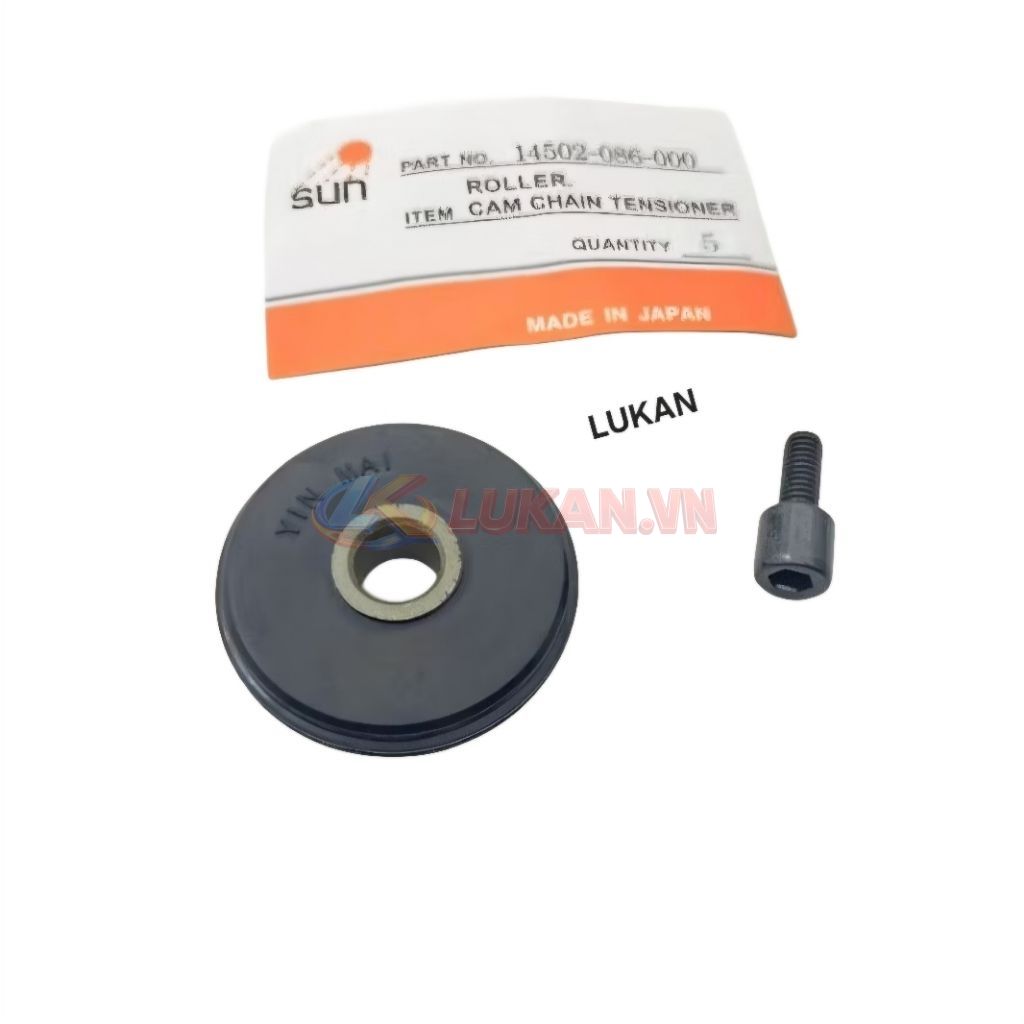 Bộ ốc, cao su bánh đỡ sên cam DREAM, WAVE, FUTURE 110... Sun Japan - Ảnh 3
