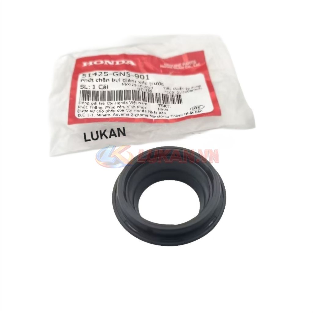Phốt, phốt chắn bụi giảm sóc phuộc trước DREAM, WAVE, FUTURE... zin 51425-GN5-901 - Ảnh 4