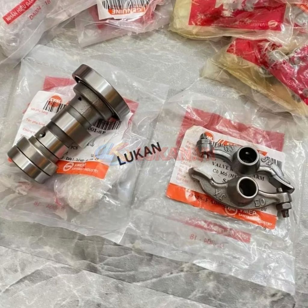 Bộ trục cốt cam, cò xe DREAM, WAVE... chính hãng SYM - Ảnh 2