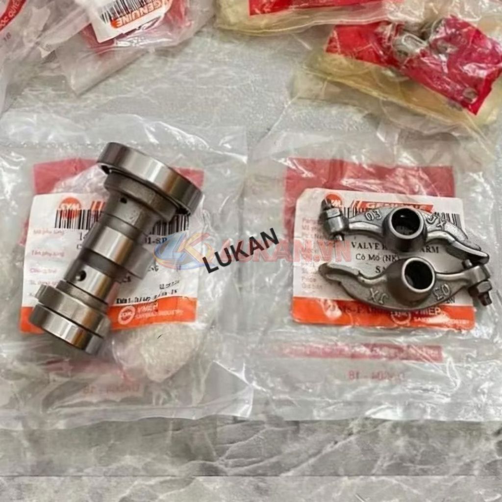 Bộ trục cốt cam, cò xe DREAM, WAVE... chính hãng SYM