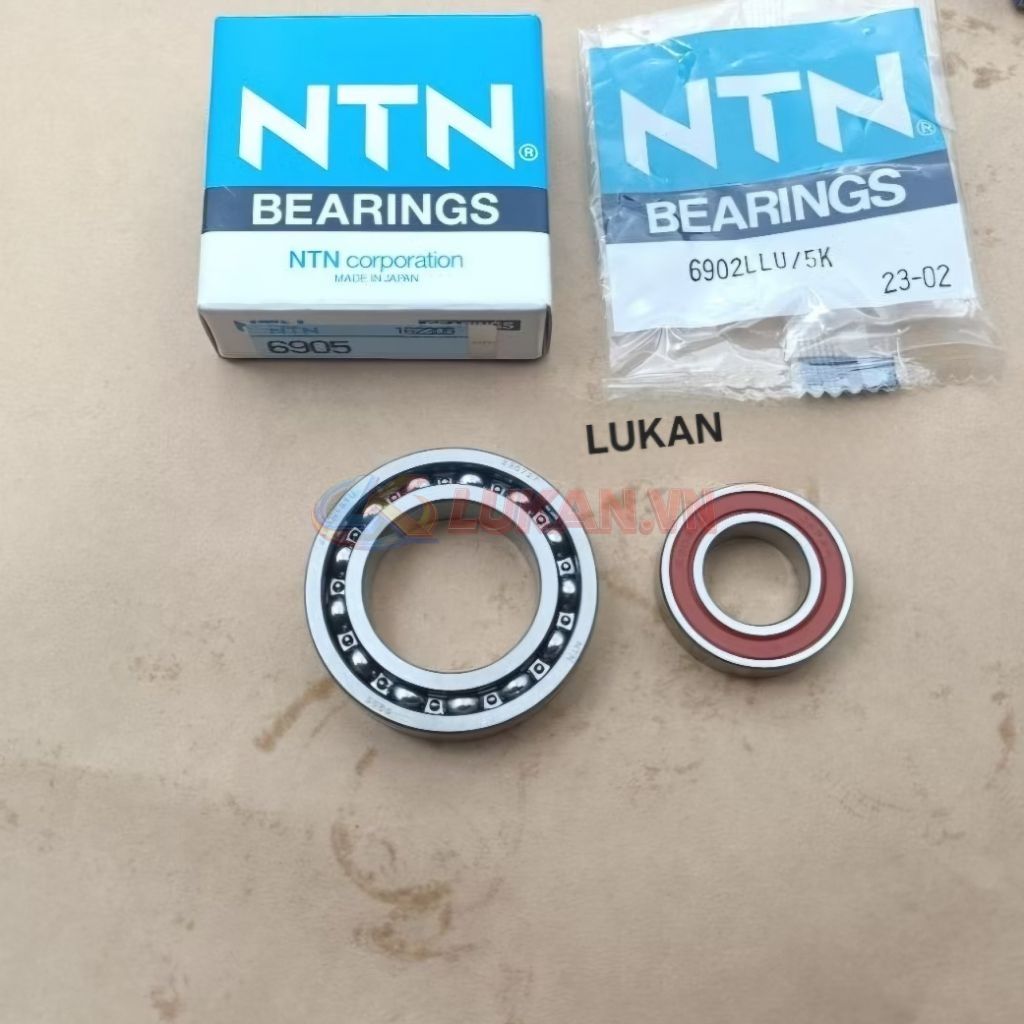 Vòng bi, bạc đạn trục cam DREAM, WAVE, FUTURE... NTN 6905, 6902
