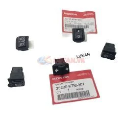 Bộ 5 nút công tắc điện xe DREAM Lùn 99, FUTURE 2 125... zin Honda 35200-KTM-901