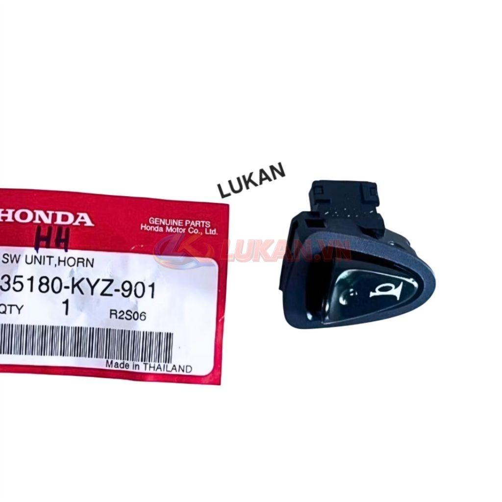 Nút công tắc kèn, còi xe FUTURE MẬP, LED 125... zin Honda 35180-KYZ-901 - Ảnh 2