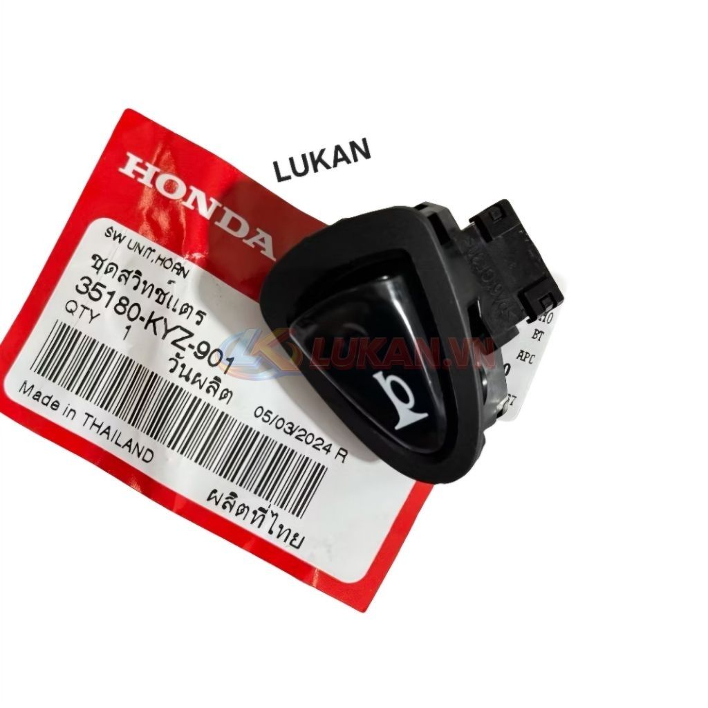 Nút công tắc kèn, còi xe FUTURE MẬP, LED 125... zin Honda 35180-KYZ-901 - Ảnh 7