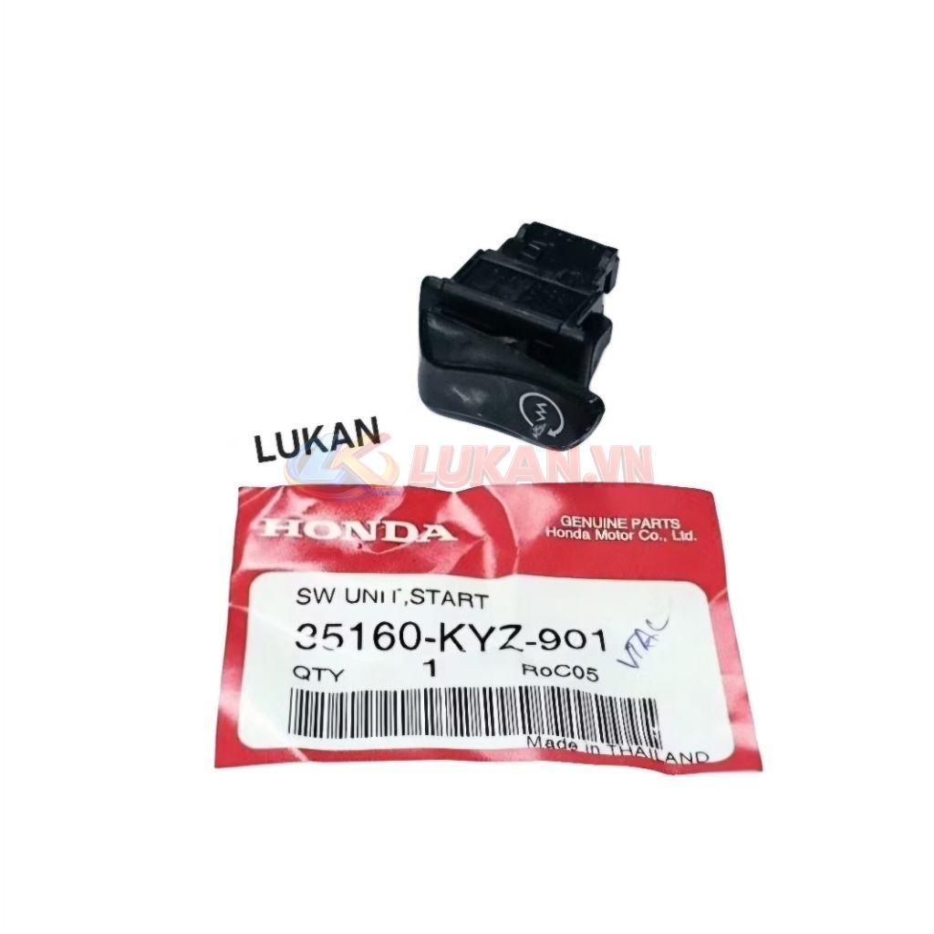 Nút công tắc đề khởi động FUTURE MẬP, LED 125... zin 35160-KYZ-901 - Ảnh 6
