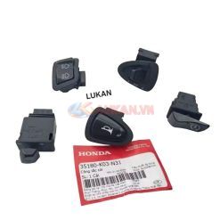 Bộ 5 nút bật, công tắc điện WAVE A, ALPHA 110, BLADE...  zin Honda 35180-K03-N31