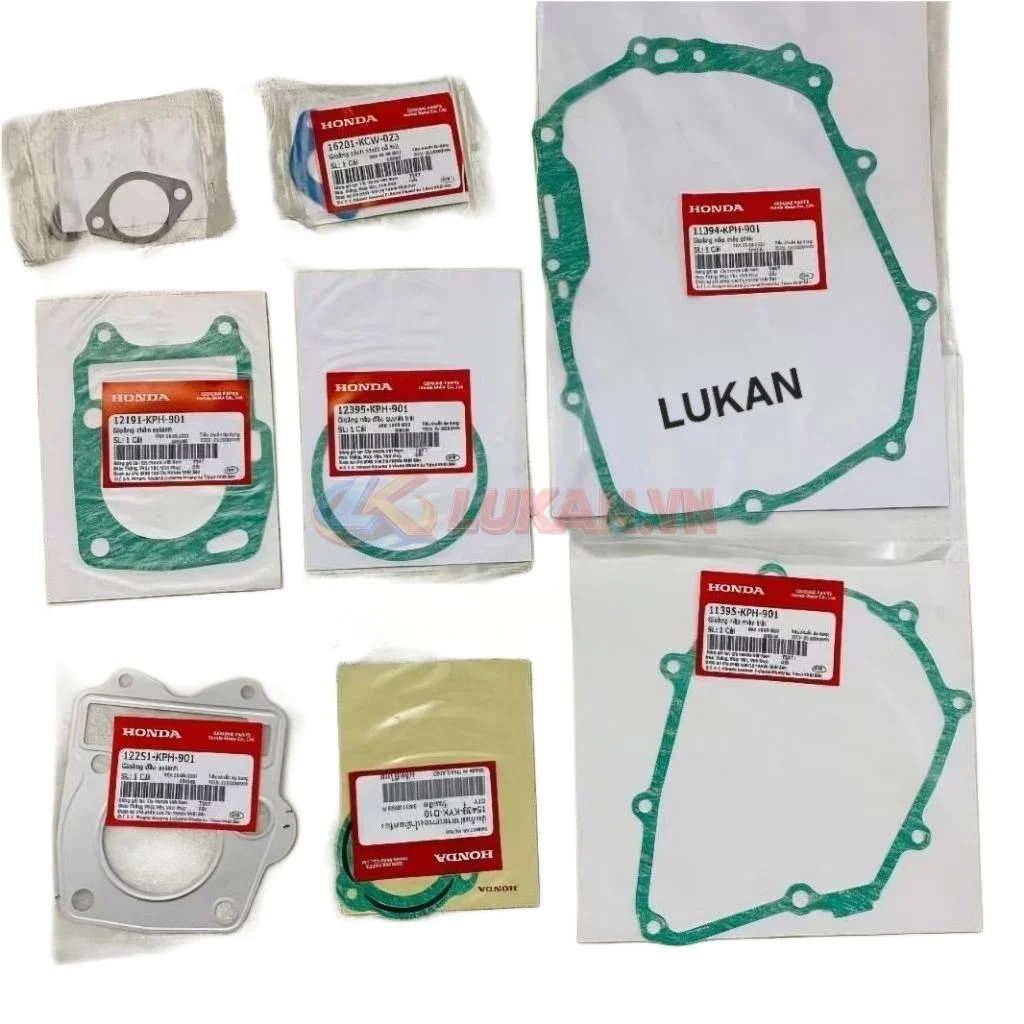 Full bộ gioăng, ron lốc máy xe FUTURE 2, NEO, MẬP, LED 125... zin