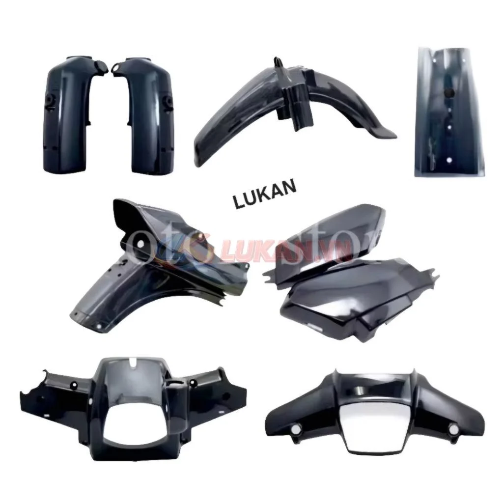Bộ nhựa dàn áo xe DREAM màu Nho, nhựa UMV, ABS chất lượng cao - Ảnh 2