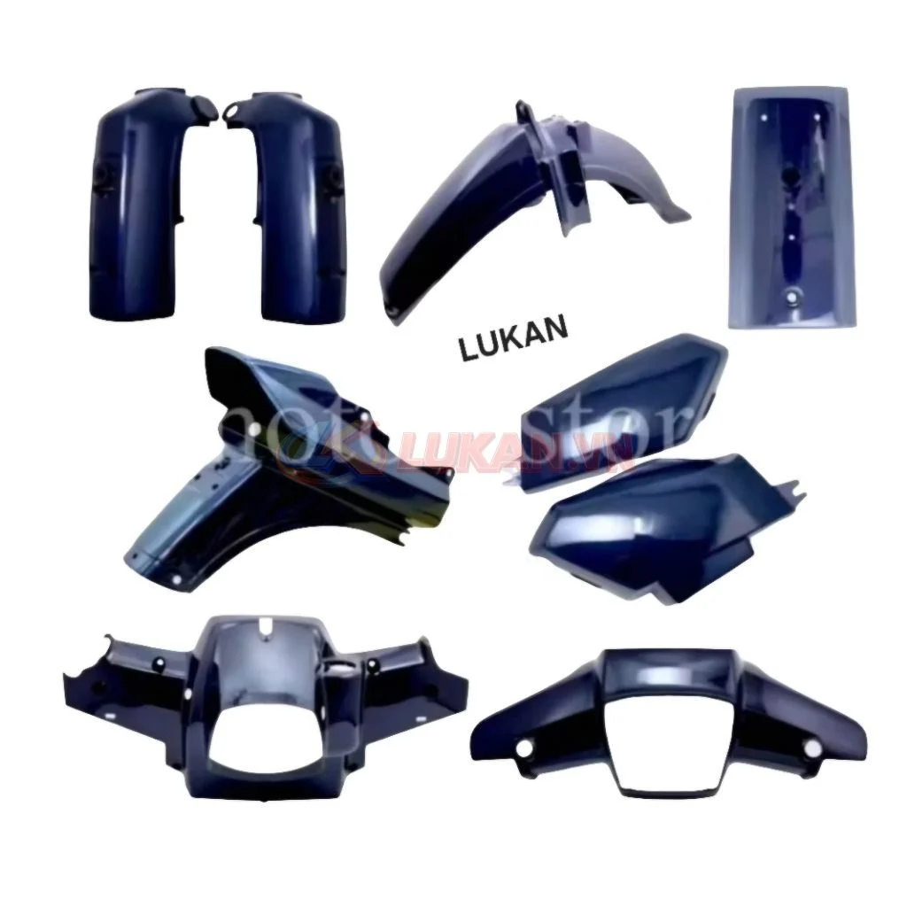 Bộ nhựa dàn áo xe DREAM màu Nho, nhựa UMV, ABS chất lượng cao - Ảnh 4
