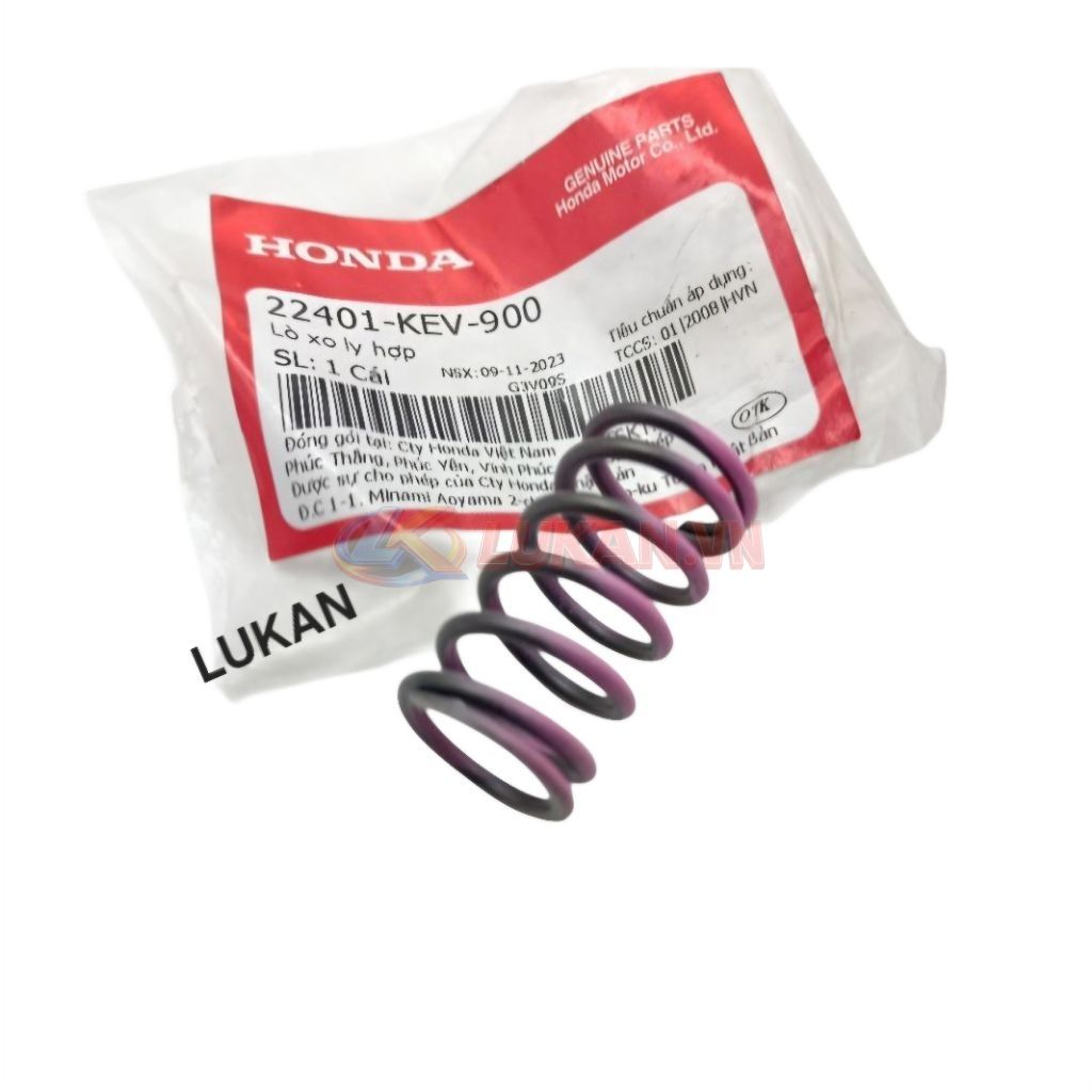 Lò xo nồi côn, ly hợp xe WAVE ALPHA, ZX, RS, S100... zin 22401-KEV-900