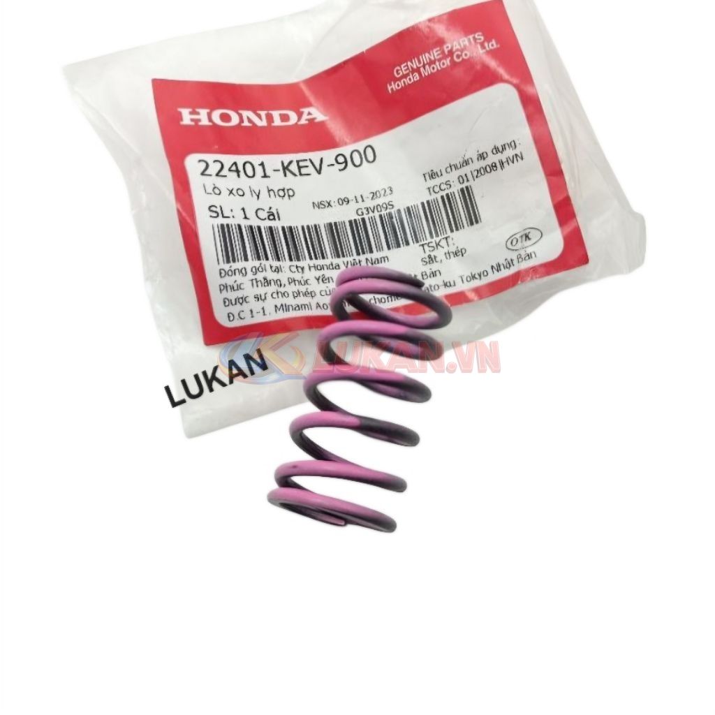 Lò xo nồi côn, ly hợp xe WAVE ALPHA, ZX, RS, S100... zin 22401-KEV-900 - Ảnh 2