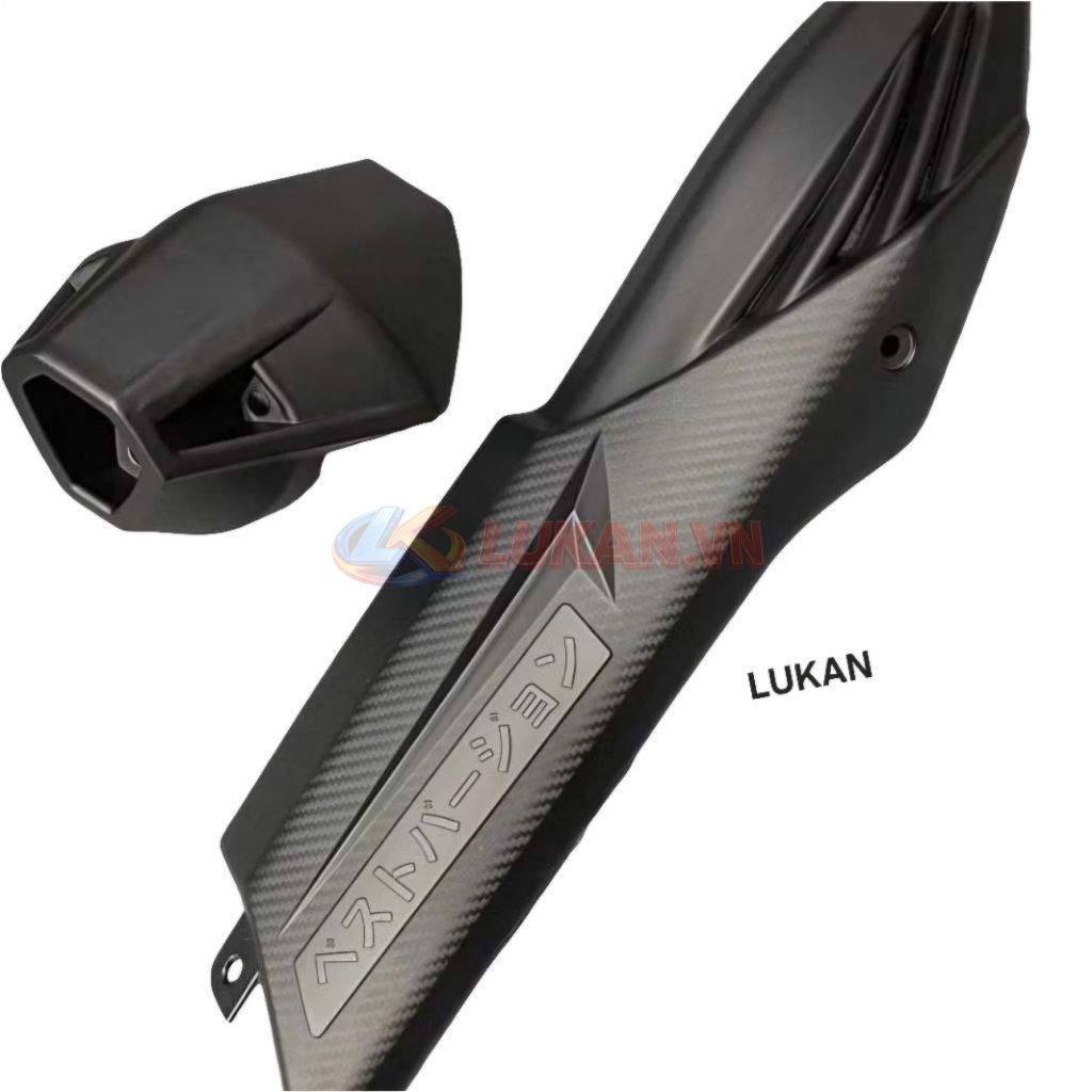 Bộ nhựa ốp che thân pô, ống xã xe WINNER V1... - Ảnh 2