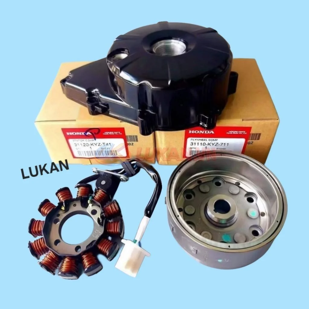 Bộ vô lăng, cuộn lửa điện xe FUTURE 125 Fi, WAVE 125 zin Honda