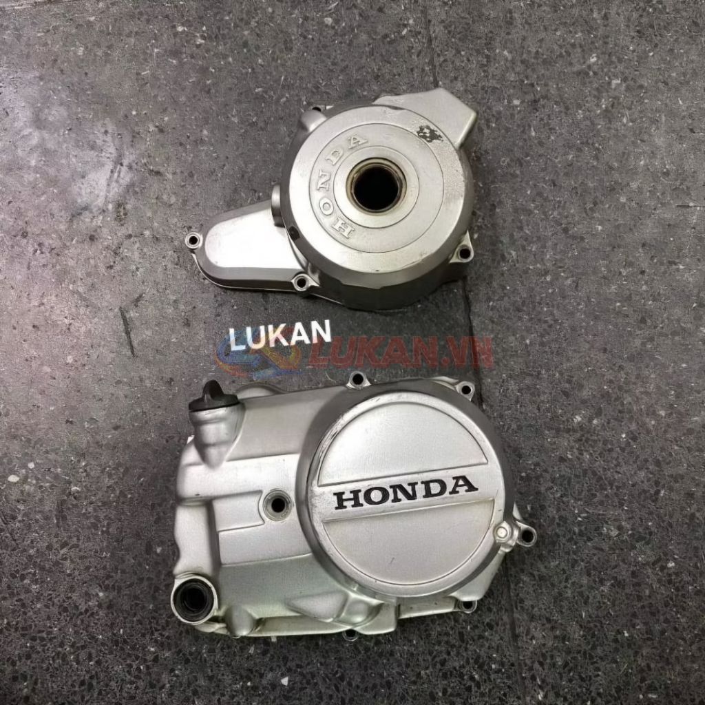 Bộ 3 nắp lốc máy xe Super DREAM đời đầu zin tháo xe - Ảnh 2
