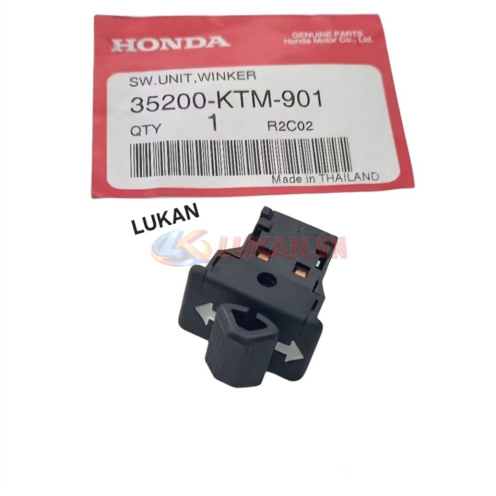 Nút công tắc đèn xi nhan xe DREAM Lùn 99, FUTURE 2... zin Honda 35200-KTM-901 - Ảnh 4