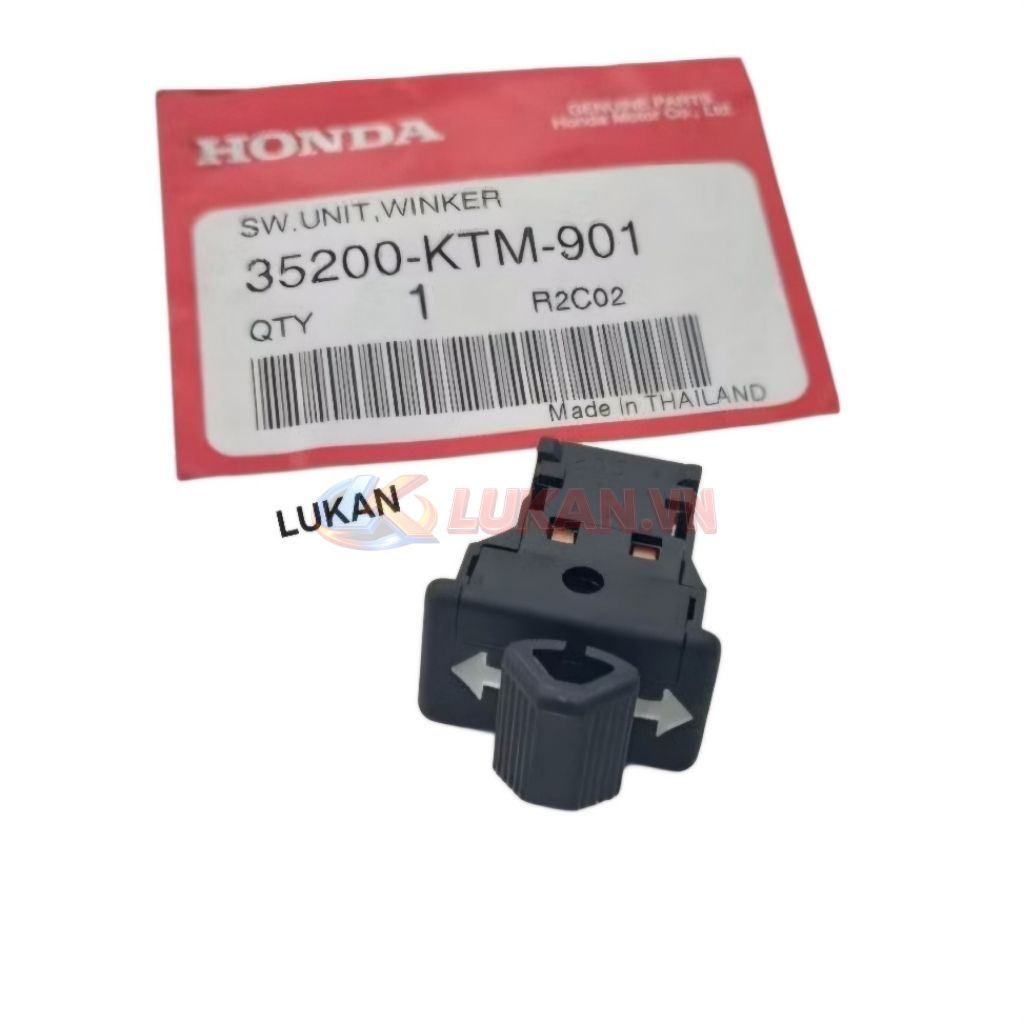 Nút công tắc đèn xi nhan xe DREAM Lùn 99, FUTURE 2... zin Honda 35200-KTM-901 - Ảnh 3
