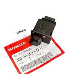 Nút công tắc đèn xi nhan WAVE RSX, BLADE, A110, WINNER...  zin 35200-K03-N31