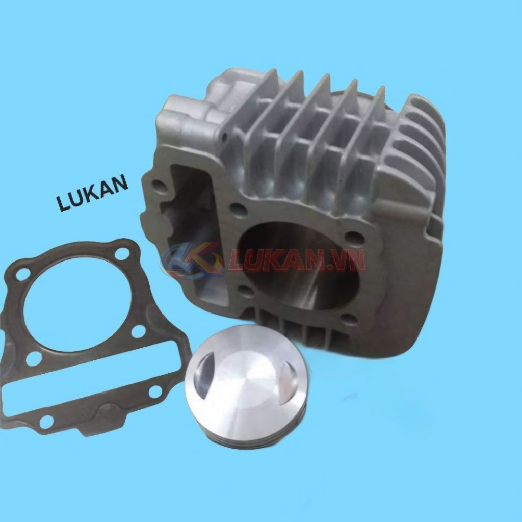 Lòng kiếng hơi xi lanh 54mm xe WAVE S110, RSX, ALPHA 110... luôn piston - Ảnh 2
