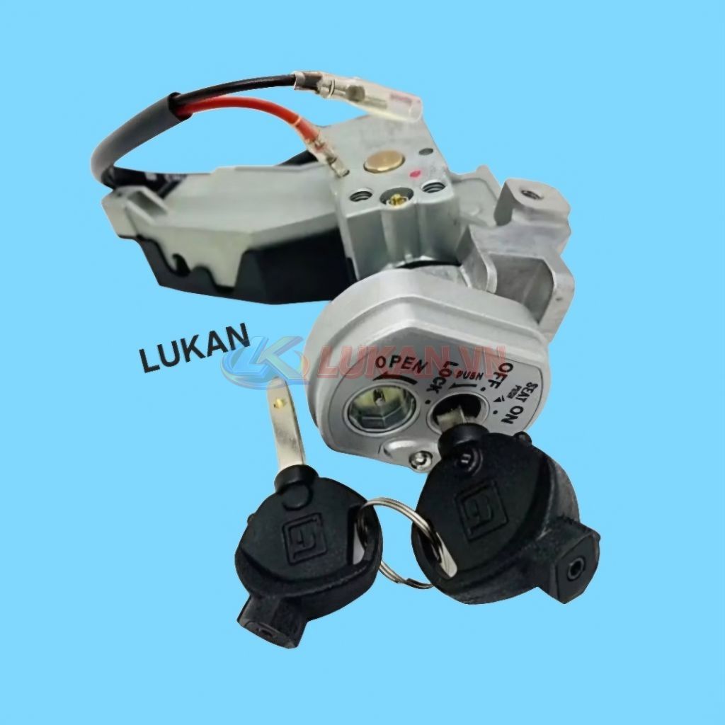Bộ ổ khóa, công tắc điện 6 cạnh FUTURE NEO 125... 2 dây chống đoản - Ảnh 4