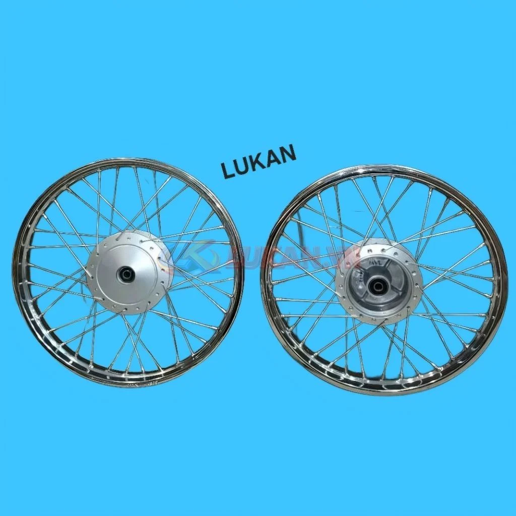 Bộ bánh căm niềng thắng đùm, vành WAVE S110, RSX, BLADE, ALPHA 110.... zin Honda - Ảnh 4