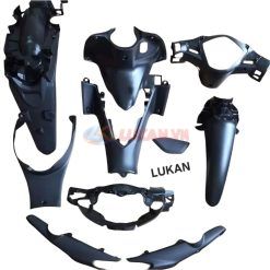 Bộ nhựa nhám đen, áo xe WAVE S110, RSX... zin chính hãng
