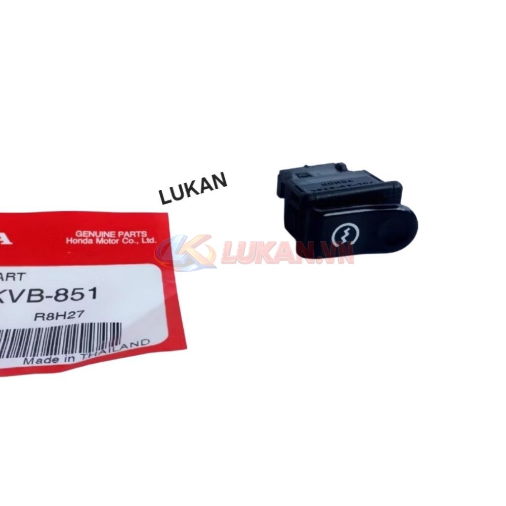 Nút công tắc đề khởi động WAVE A, ALPHA, RS, S100, RSX... zin 35160-KTM-971, 35160-KPH-971, 35160-KVB-851 - Ảnh 3