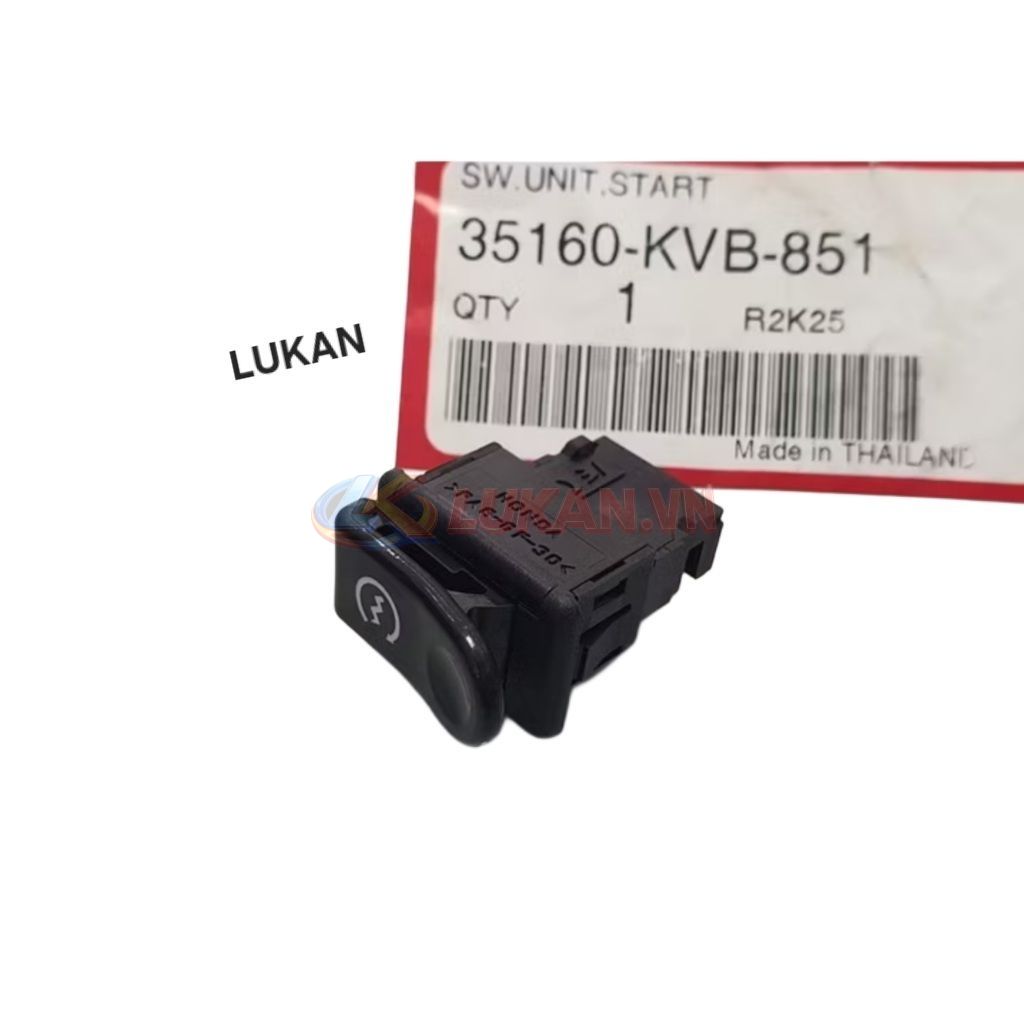 Nút công tắc đề khởi động WAVE A, ALPHA, RS, S100, RSX... zin 35160-KTM-971, 35160-KPH-971, 35160-KVB-851 - Ảnh 7