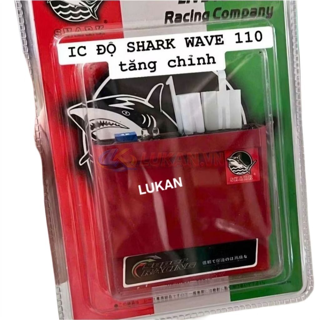 Cục IC shark đánh lửa độ tăng chỉnh xe WAVE S110, RSX, BLADE... - Ảnh 2