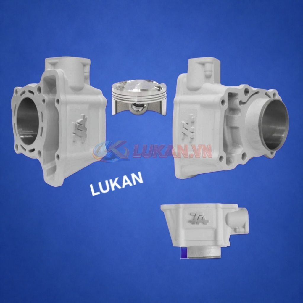 Lòng kiếng, nòng hơi xi lanh 65mm xe WINNER, SONIC 150... luôn piston bạc - Ảnh 4