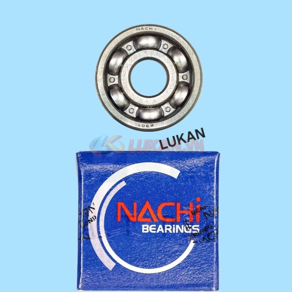 Vòng bi, bạc đạn bánh đùm lốp DREAM, WAVE, FUTURE, WINNER... NACHI 6301 - Ảnh 5