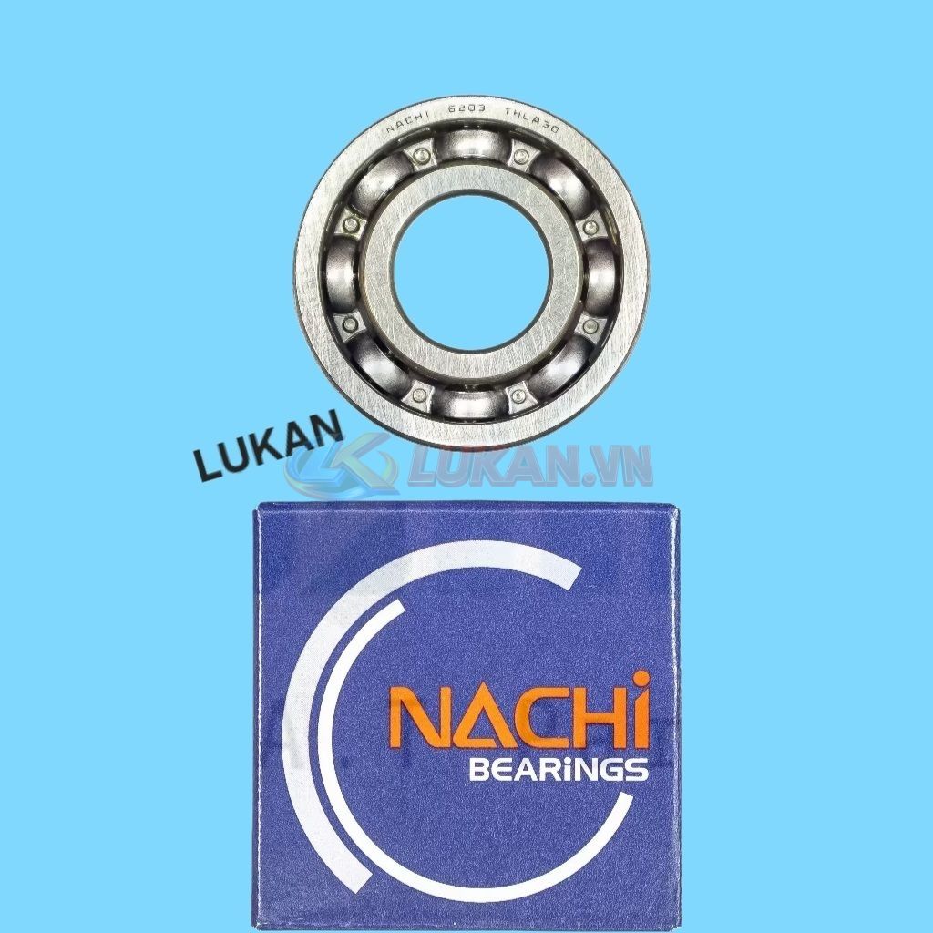 Vòng bi, bạc đạn cốt nhông số DREAM, WAVE, FUTURE... NACHI 6203 - Ảnh 5