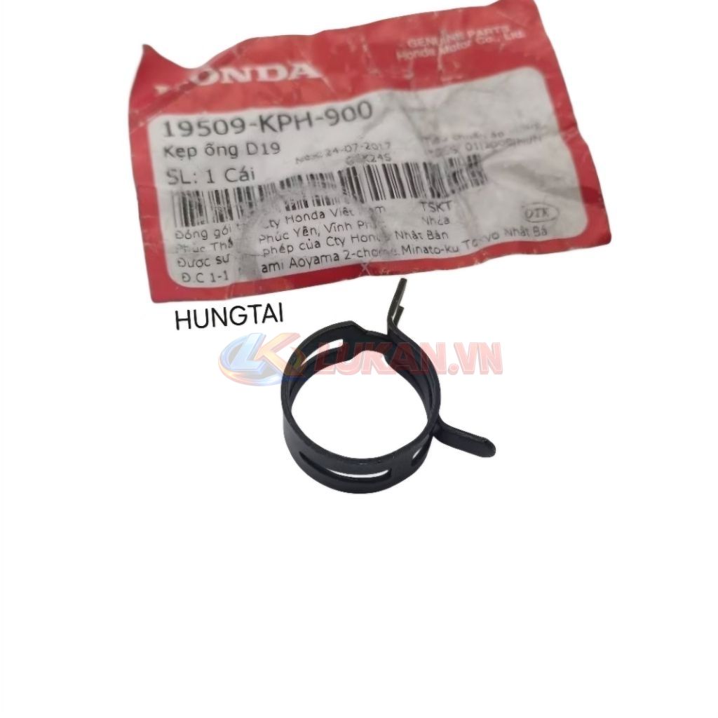 Pass kẹp ống D19 co hơi khí thải FUTURE NEO, WAVE 125... zin 19509-KPH-900 - Ảnh 3
