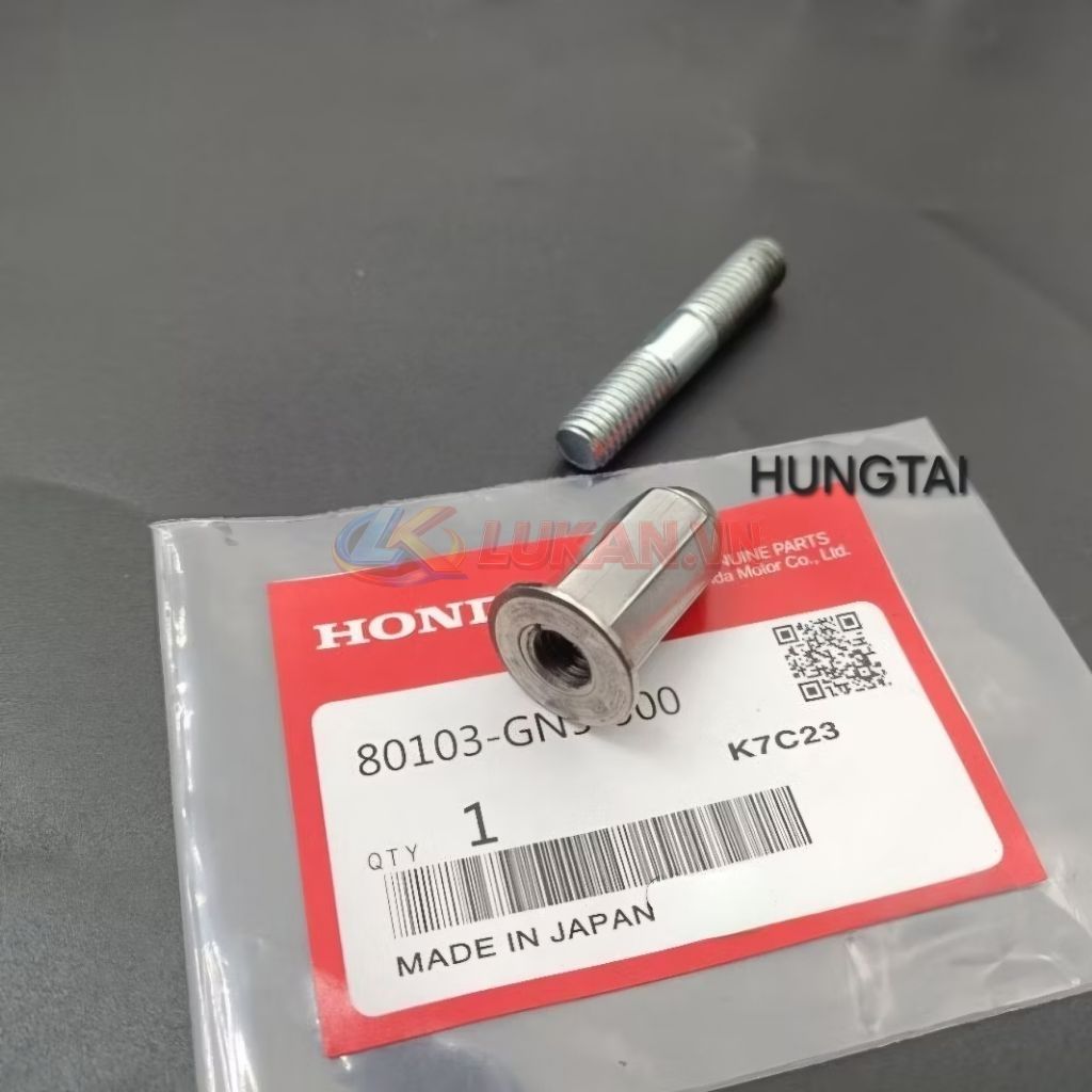 Ốc bầu dài, tán mũ 8mm cổ pô WAVE S110, RSX, FUTURE 125, WINNER.... - Ảnh 4