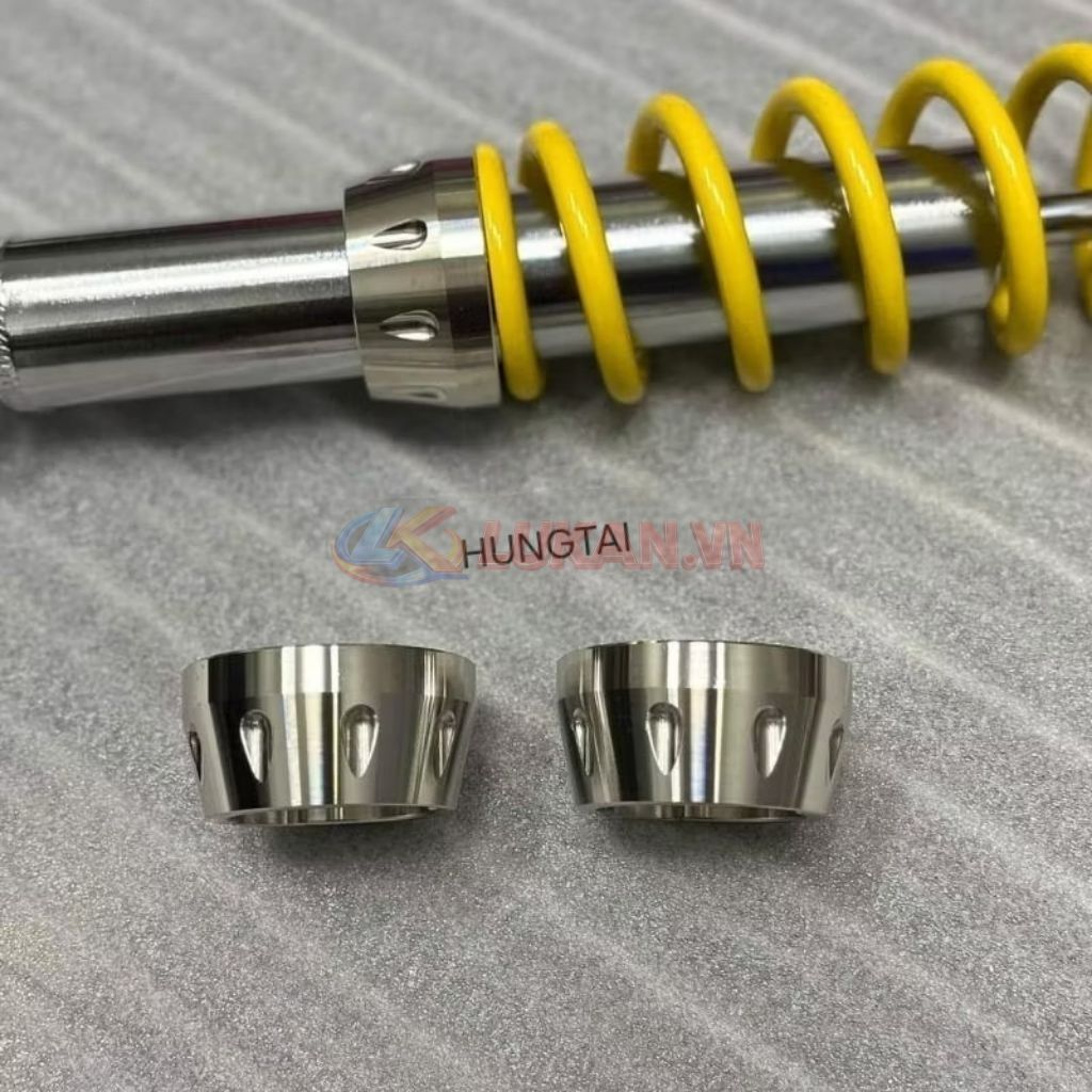 Bộ chén chân phuộc nice tăng chỉnh CNC xe DREAM, WAVE, FUTURE.... - Ảnh 3