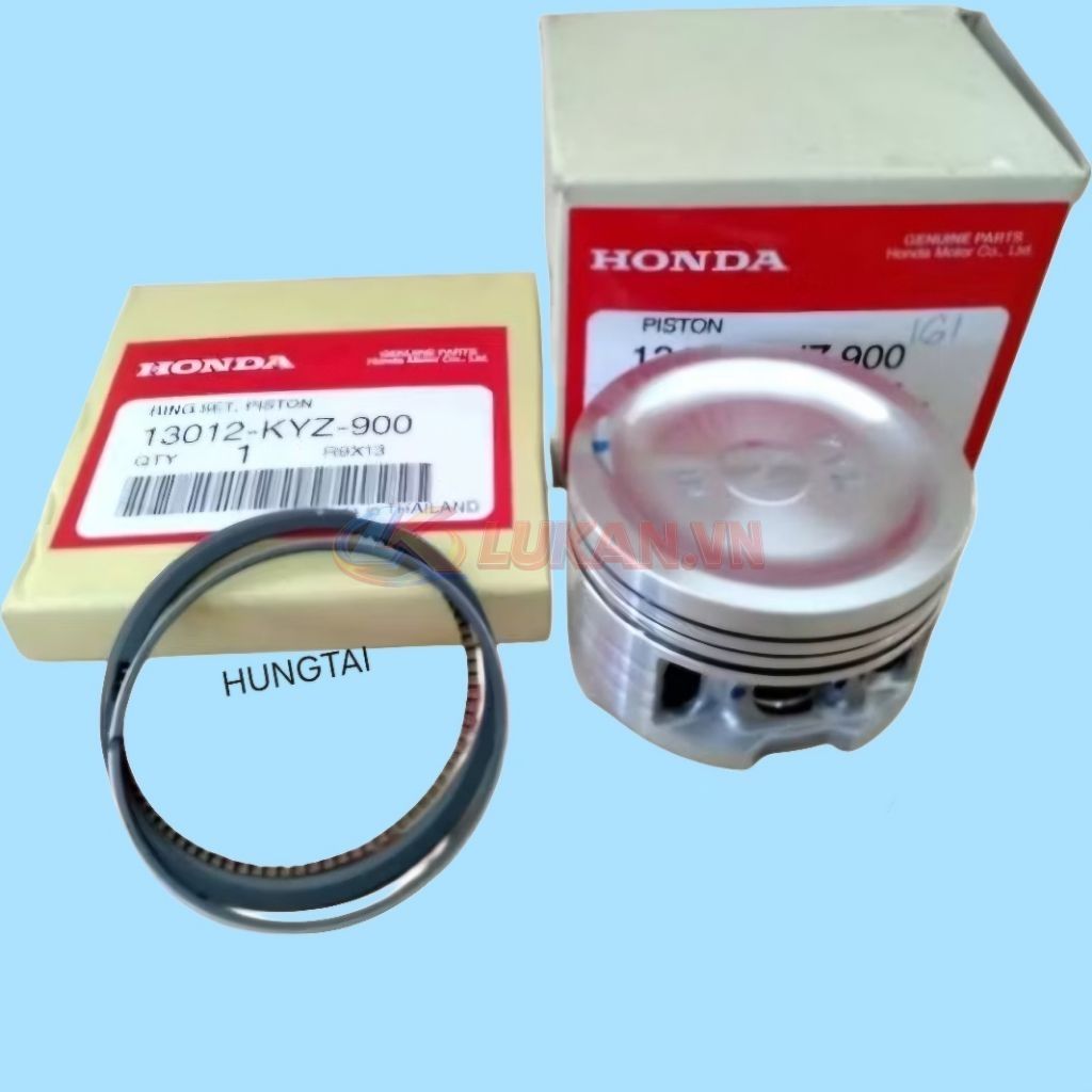 Bộ piston bạc, xéc măng xe FUTURE MẬP, LED, WAVE 125... zin 13012-KYZ-900, 14042-K73-T30