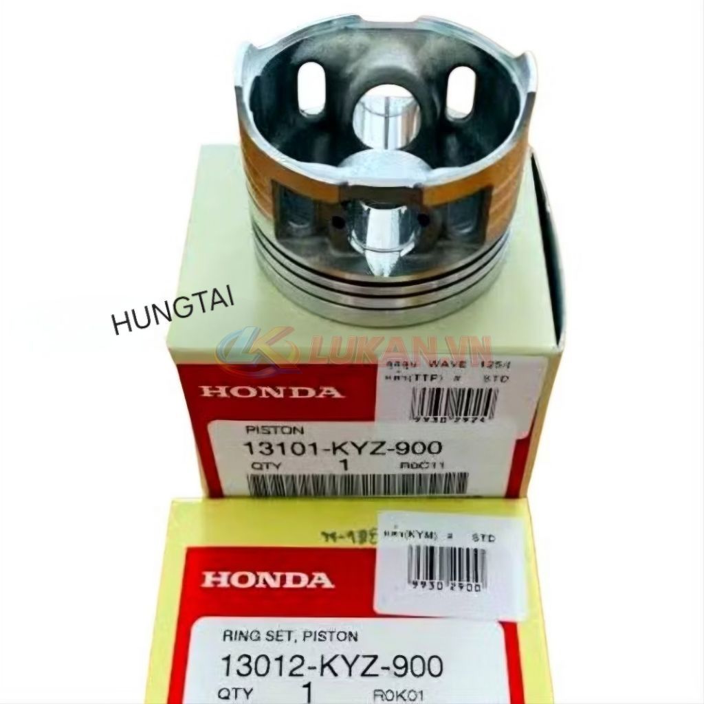 Bộ piston bạc, xéc măng xe FUTURE MẬP, LED, WAVE 125... zin 13012-KYZ-900, 14042-K73-T30 - Ảnh 6